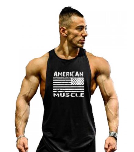 SA081 - American Muscle Tank Top Muscle Shirt